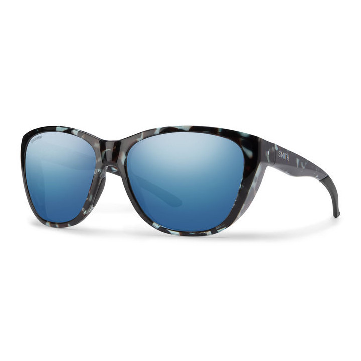 Lunettes de soleil Smith SHOAL Blue Havana / verres Blue Mirror Polarized High Contrast (JBW-QG)