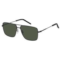 Lunettes de soleil Tommy Hilfiger TH 2110/S Matte Black / verres Green (003-QT)