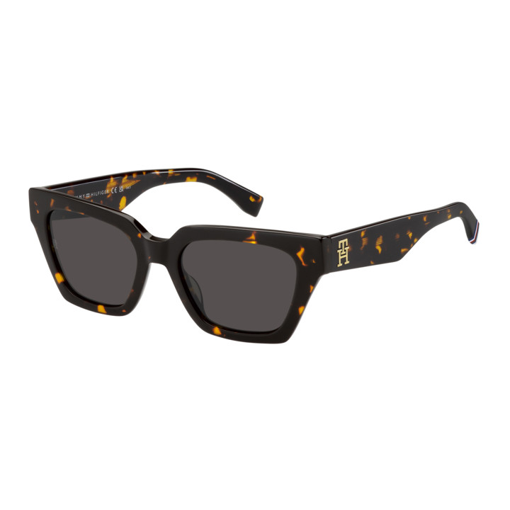 Lunettes de soleil Tommy Hilfiger TH 2101/S Havana / verres Grey (086-IR)