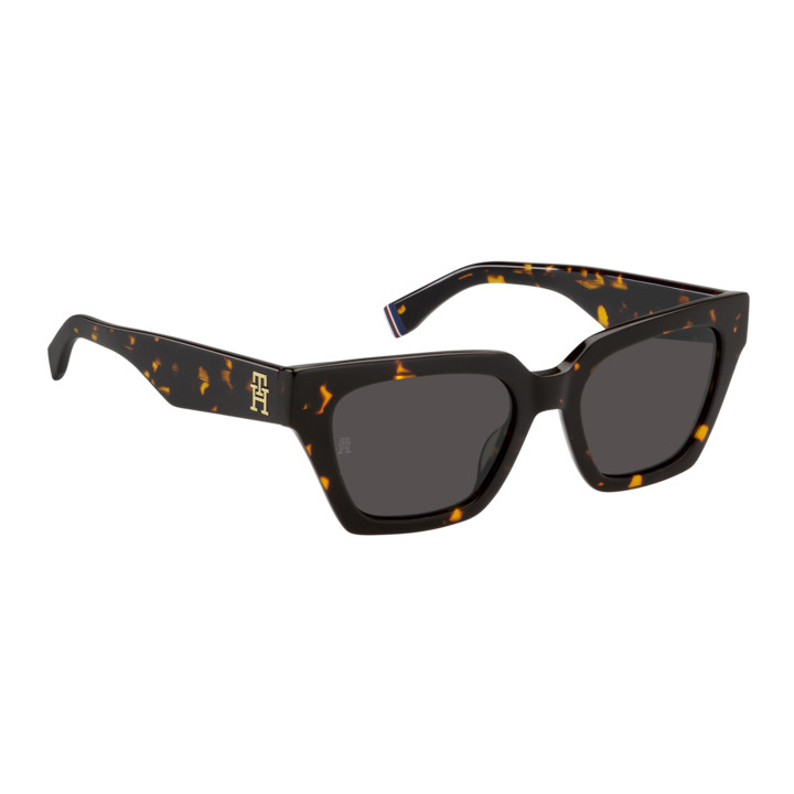 Lunettes de soleil Tommy Hilfiger TH 2101/S Havana / verres Grey (086-IR)