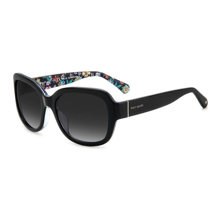 Lunettes de soleil Kate Spade LAYNE/S Black / verres Dark Grey Shaded (807-9O)