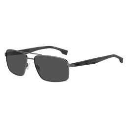 Lunettes de soleil BOSS 1580/S Dark Ruthenium Black / verres Grey Polarized (V81-M9)