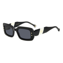 Lunettes de soleil Carolina Herrera HER 0187/S Black White / verres Grey (80S-IR)