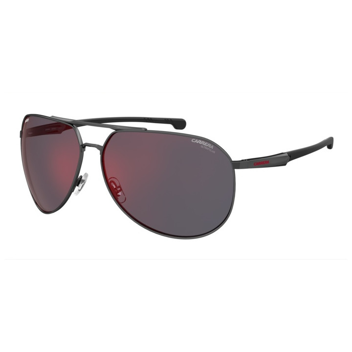 Lunettes de soleil Carrera Ducati CARDUC 030/S Black / verres Red Mirror Pz Hightcontrast Ar (807-H4)