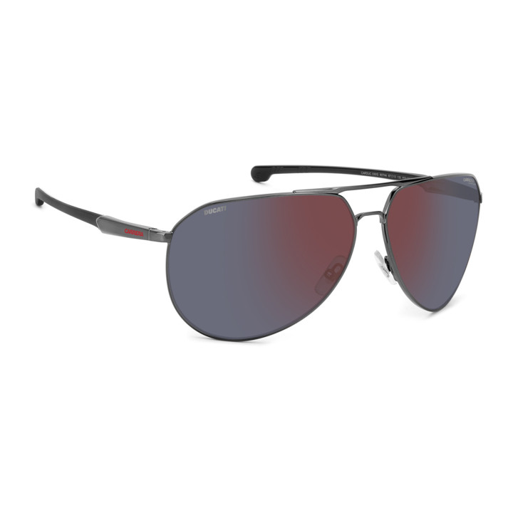 Lunettes de soleil Carrera Ducati CARDUC 030/S Black / verres Red Mirror Pz Hightcontrast Ar (807-H4)