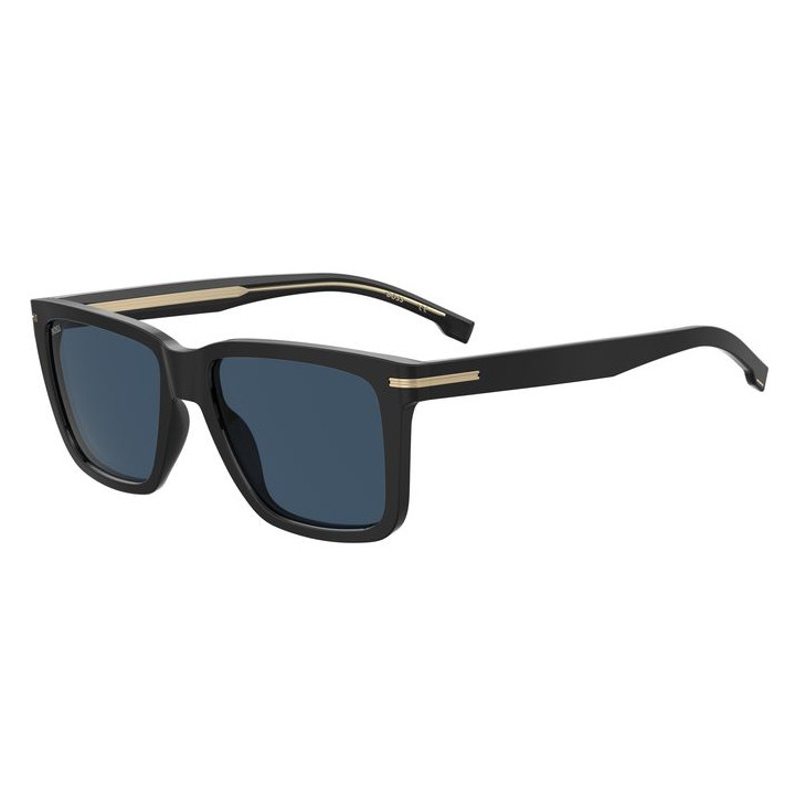 Lunettes de soleil BOSS 1598/S Black / verres Blue (807-KU)