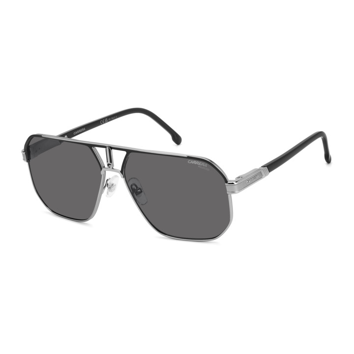 Lunettes de soleil Carrera 1062/S Matte Black Dark Ruthenium / verres Grey Polarized (RZZ-M9)