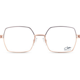 Cazal 4323 004 aubergine-rosé or - vue de face