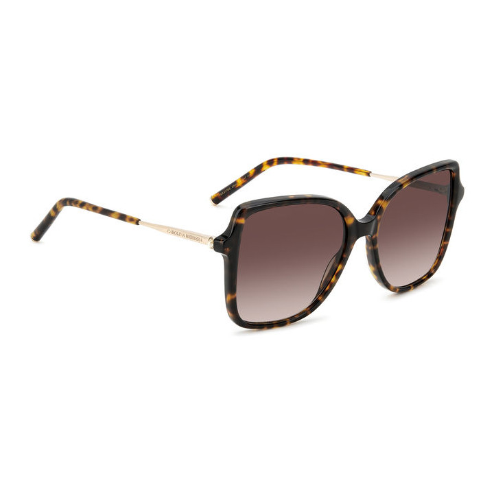 Lunettes de soleil Carolina Herrera HER 0179/S Havana Gold / verres Brown Shaded (2IK-HA)