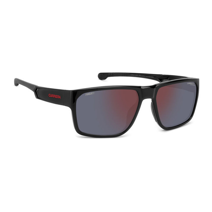 Lunettes de soleil Carrera Ducati CARDUC 029/S Black / verres Red Mirror Pz Hightcontrast Ar (807-H4)