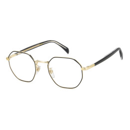 Lunettes de vue David Beckham DB 1133 Gold Black 2 (RHL)
