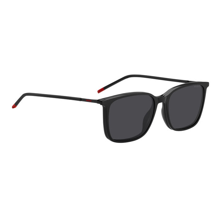 Lunettes de vue avec clip solaire HUGO HG 1270/CS Black / verres Grey (807-IR)