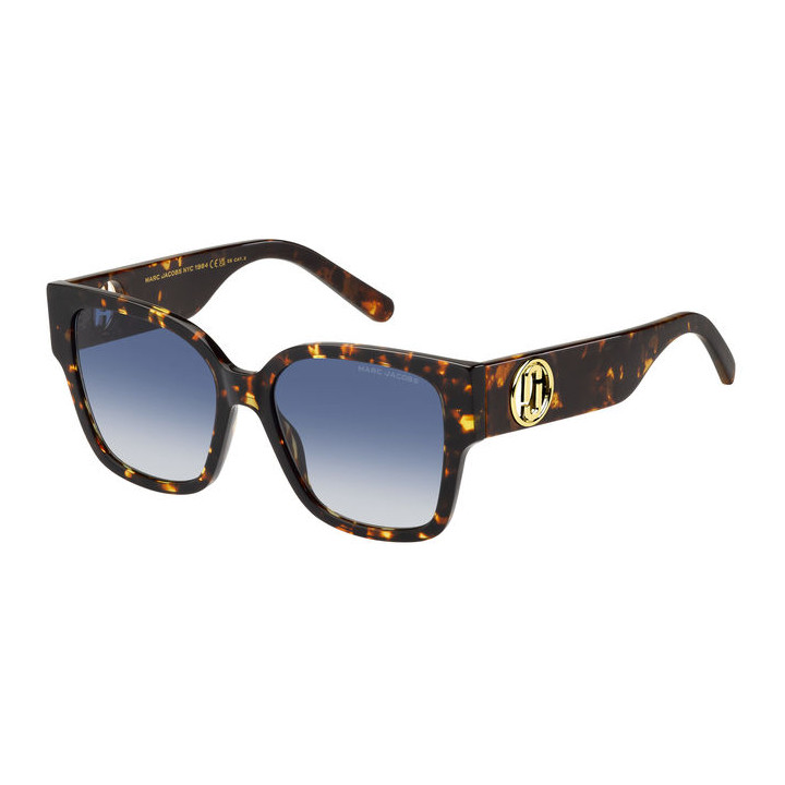Lunettes de soleil Marc Jacobs MARC 698/S Havana / verres Dk Blue Shaded (086-08)