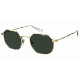 Lunettes de soleil Levi's LV 1035/S Gold / verres Green (J5G-QT)