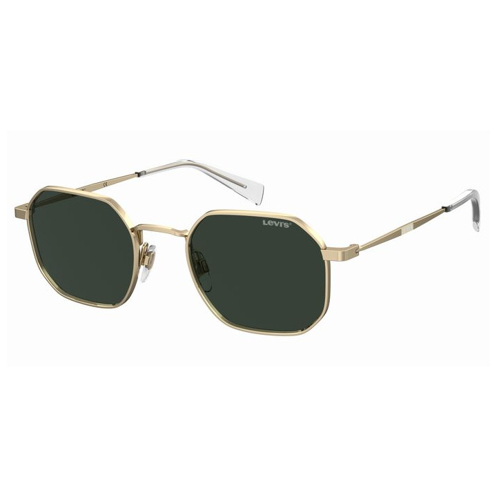 Lunettes de soleil Levi's LV 1035/S Gold / verres Green (J5G-QT)