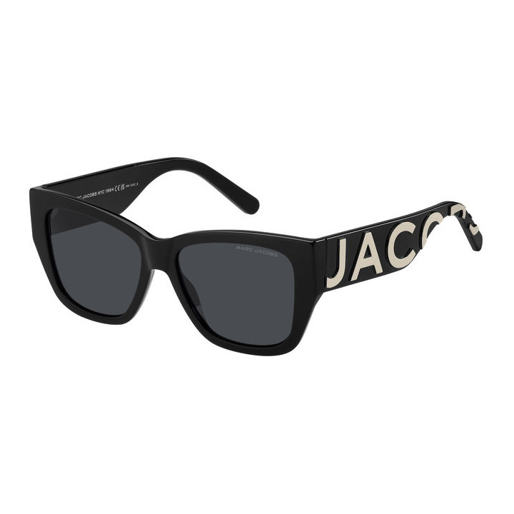 Lunettes de soleil Marc Jacobs MARC 695/S Black White / verres Grey Antireflex (80S-2K)