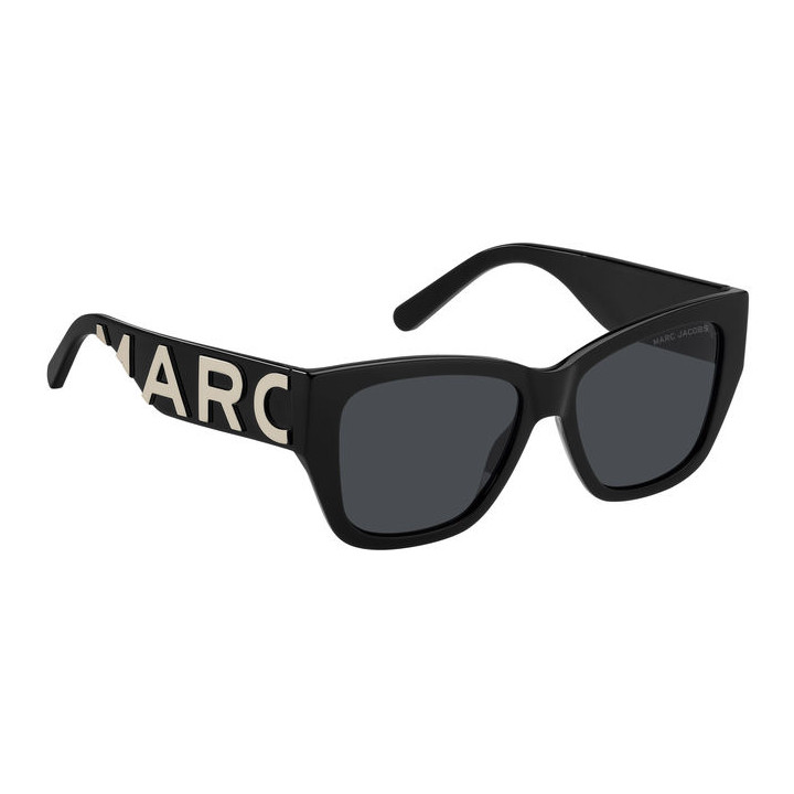 Lunettes de soleil Marc Jacobs MARC 695/S Black White / verres Grey Antireflex (80S-2K)