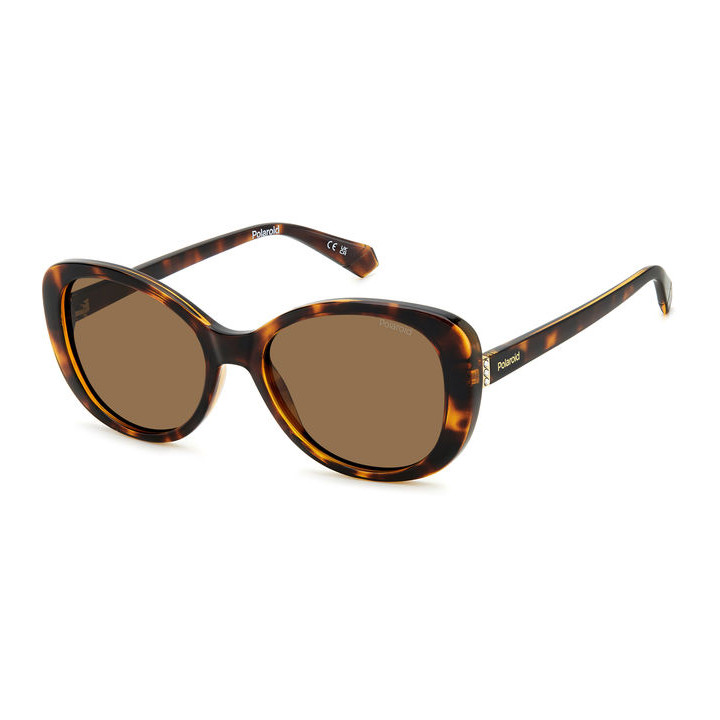 Lunettes de soleil Polaroid PLD 4154/S/X Havana / verres Bronze Polarized (086-SP)