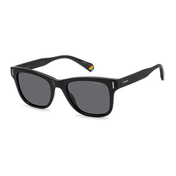 Lunettes de soleil Polaroid PLD 6206/S Black / verres Grey Polarized (807-M9)
