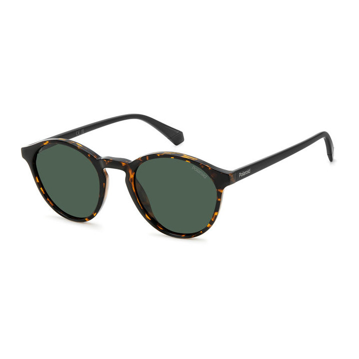 Lunettes de soleil Polaroid PLD 4153/S Havana / verres Green Polarized (086-UC)