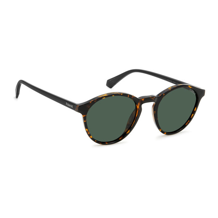 Lunettes de soleil Polaroid PLD 4153/S Havana / verres Green Polarized (086-UC)