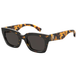 Lunettes de soleil Tommy Hilfiger TH 2052/S Havana / verres Grey (086-IR)
