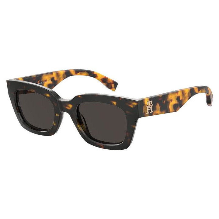 Lunettes de soleil Tommy Hilfiger TH 2052/S Havana / verres Grey (086-IR)