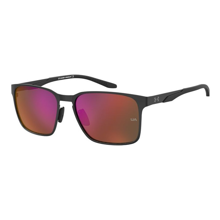 Lunettes de soleil Under Armour UA ASSIST MTL/G Black / verres Red Multilayer (807-UZ)