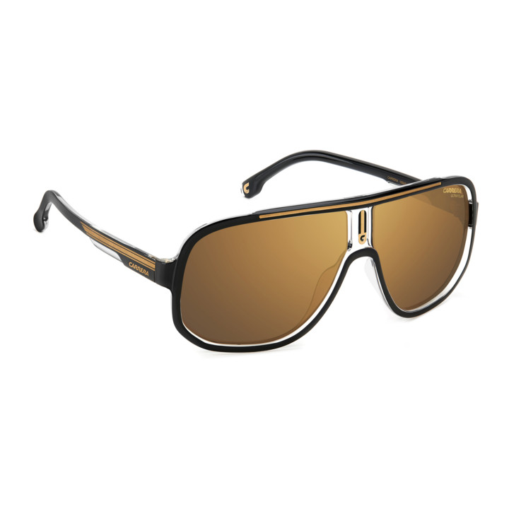 Lunettes de soleil Carrera 1058/S Black Gold / verres Brown Shaded (2M2-HA)