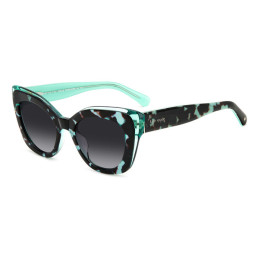 Lunettes de soleil Kate Spade MARIGOLD/S Green Havana / verres Dark Grey Shaded (XGW-9O)