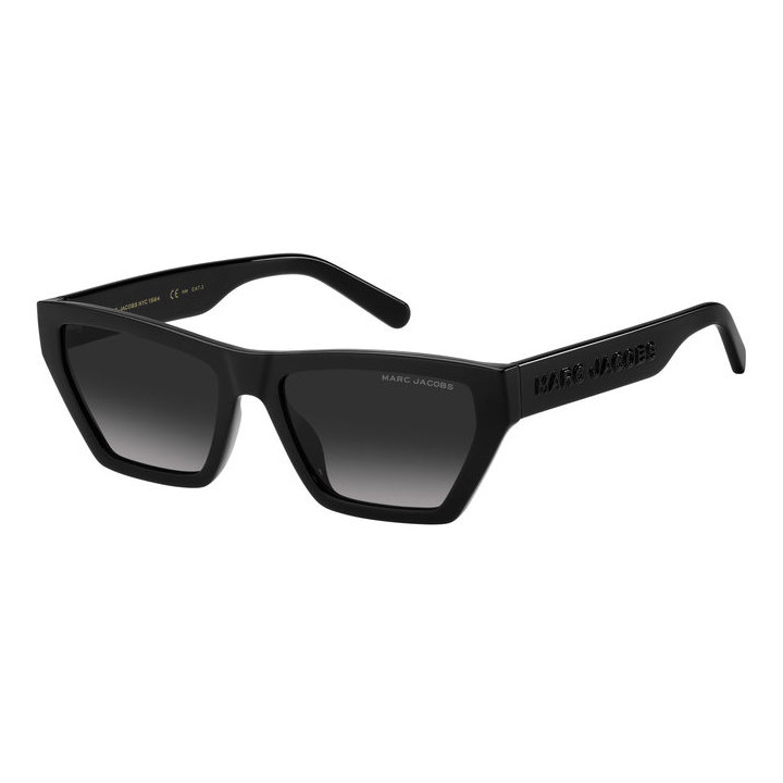 Lunettes de soleil Marc Jacobs MARC 657/S Black / verres Dark Grey Shaded (807-9O)