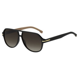 Lunettes de soleil BOSS 1507/S Black / verres Brown Shaded (807-HA)