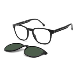 Lunettes de vue avec clip solaire Carrera CA8062/CS Black Grey / verres Green Polarized (08A-UC)