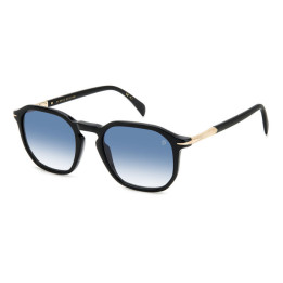 Lunettes de soleil David Beckham DB 1115/S Black / verres Dk Blue Shaded (807-08)