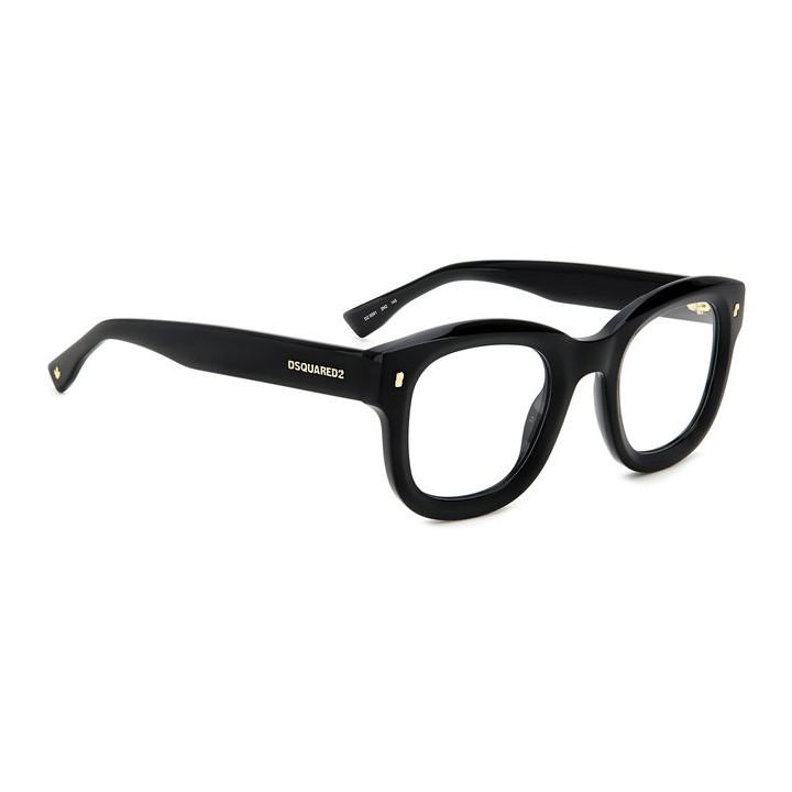 Lunettes de vue Dsquared2 D2 0091 Black Gold (2M2)