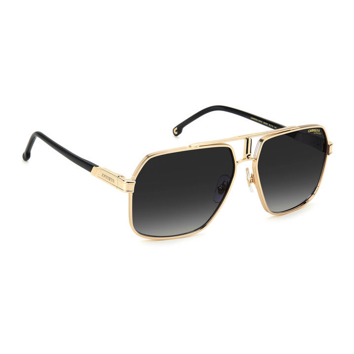 Lunettes de soleil Carrera 1055/S Black Gold / verres Dark Grey Shaded (2M2-9O)