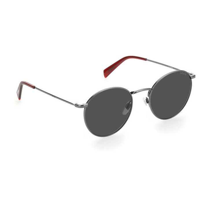Lunettes de soleil Levi's LV 1005/S Dark Ruthenium Red / verres Grey (9N2-IR)