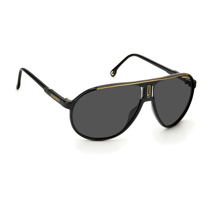 Lunettes de soleil Carrera CHAMPION65/N Black / verres Grey (807-IR)