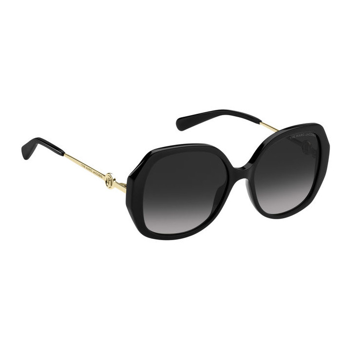 Lunettes de soleil Marc Jacobs MARC 581/S Black / verres Dark Grey Shaded (807-9O)
