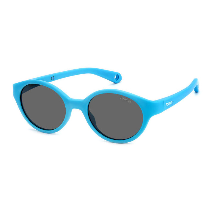 Lunettes de soleil Polaroid Kids PLD K007/S Azure / verres Grey Polarized (MVU-M9)