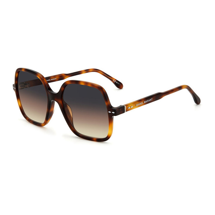 Lunettes de soleil Isabel Marant IM 0077/G/S Havana / verres Grey Brown Doubleshade (086-PR)