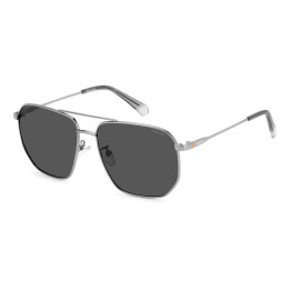 Lunettes de soleil Polaroid PLD 4141/G/S/X Dark Ruthenium / verres Grey Polarized (KJ1-M9)