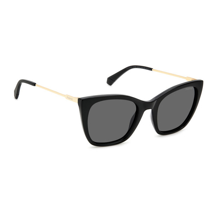 Lunettes de soleil Polaroid PLD 4144/S/X Black / verres Grey Polarized (807-M9)