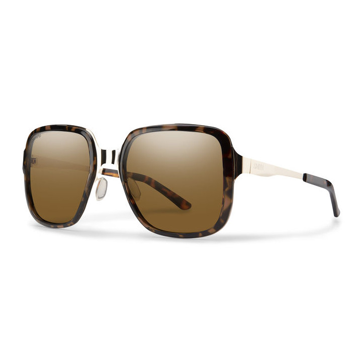 Lunettes de soleil Smith AVELINE Havana / verres Brown Polarized High Contrast (086-L5)