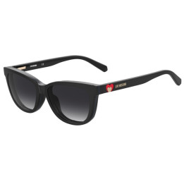 Lunettes de vue avec clip solaire Moschino Love MOL052/CS Black / verres Dark Grey Shaded (807-9O)