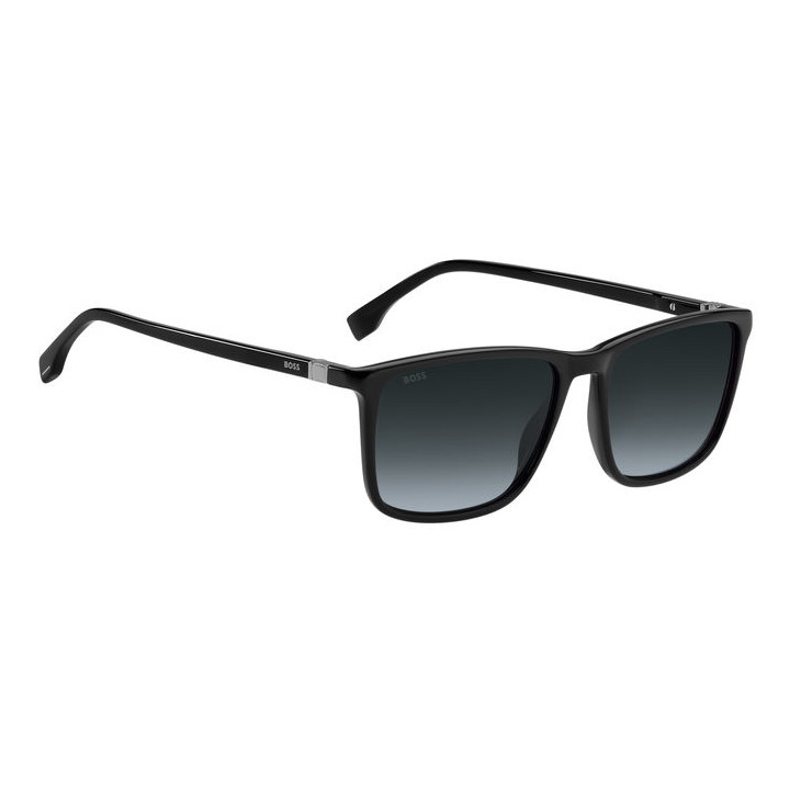 Lunettes de soleil BOSS 1434/S Black / verres Dark Grey Shaded (807-9O)