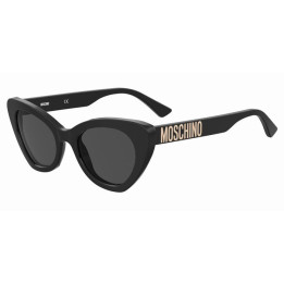 Lunettes de soleil Moschino MOS147/S Black / verres Grey (807-IR)