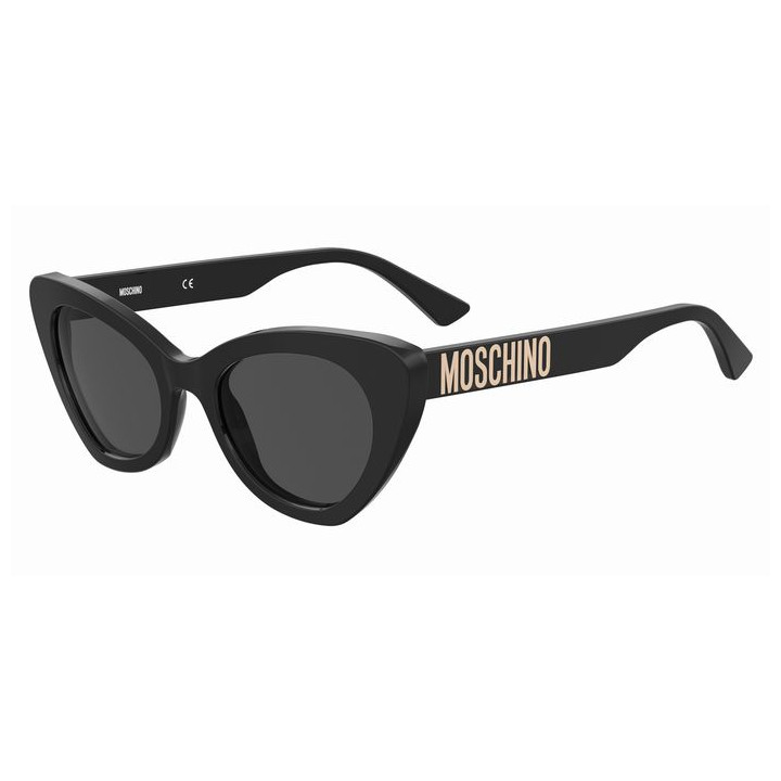 Lunettes de soleil Moschino MOS147/S Black / verres Grey (807-IR)