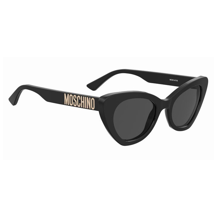 Lunettes de soleil Moschino MOS147/S Black / verres Grey (807-IR)