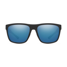 Lunettes de soleil Smith BARRA Matte Black / verres Blue Mirror Polarized High Contrast (003-QG)